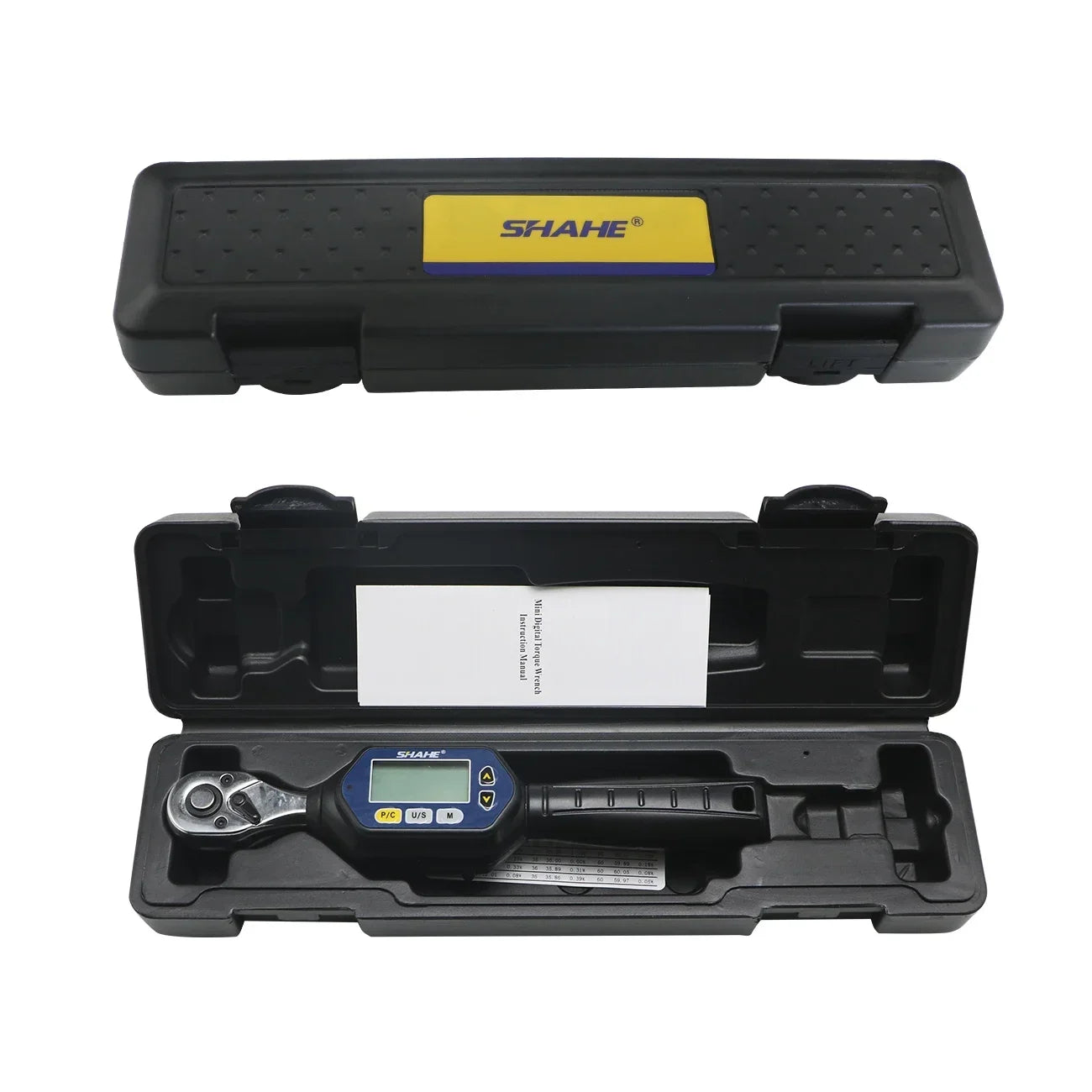 Shahe MINI Digital Torque Wrench 1/4'' 3/8'' 1/2'' for Bike Car Repair Tools