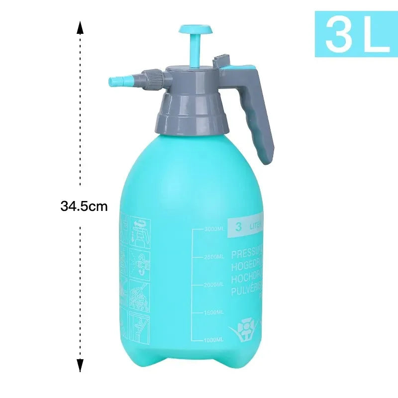 Garden Pressure Sprayer Portable Hand Pump Chemical Weed Spray Bottl