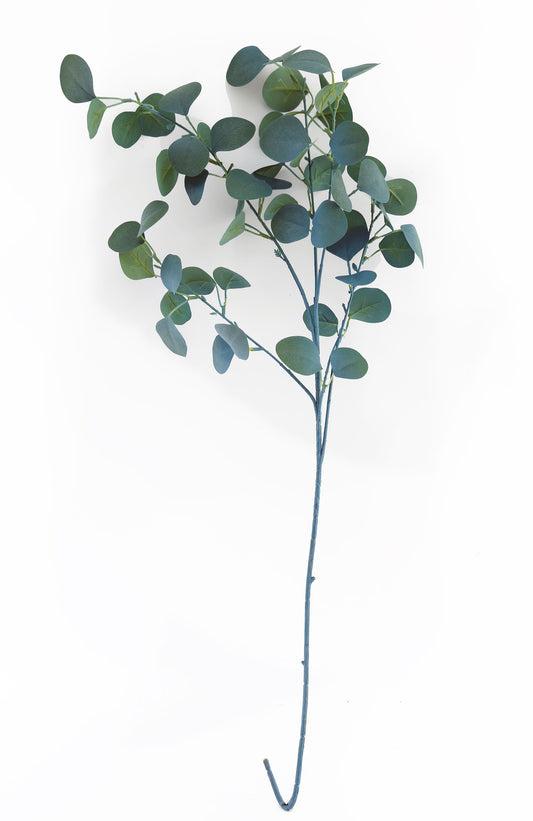 90cm Blue Eucalyptus Stem for Home Decor and Weddings