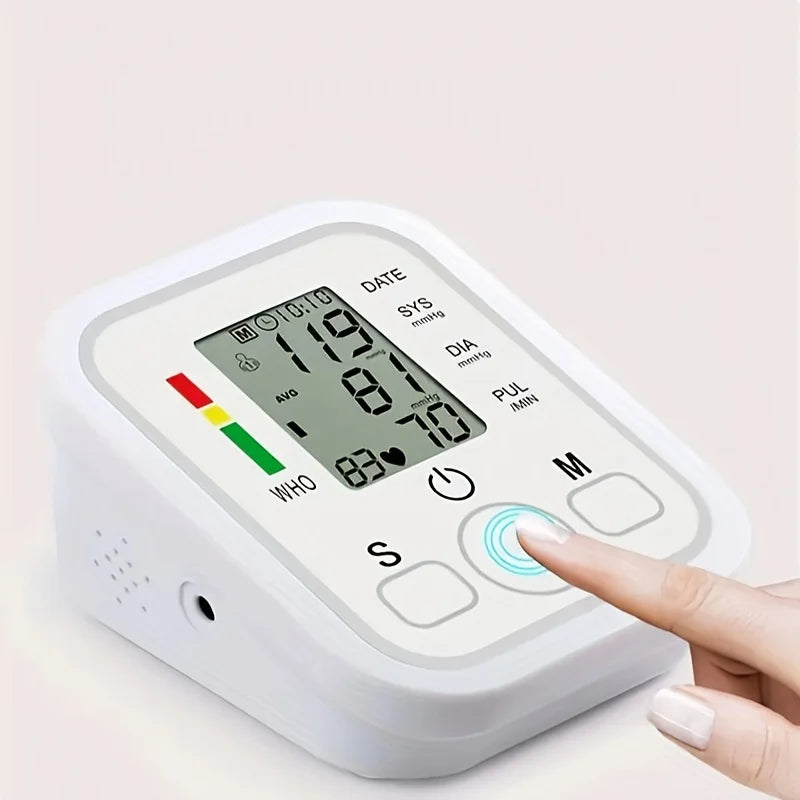 2025 Digital Automatic Blood Pressure Monitor Upper Arm BP Machine Heart Rate UK