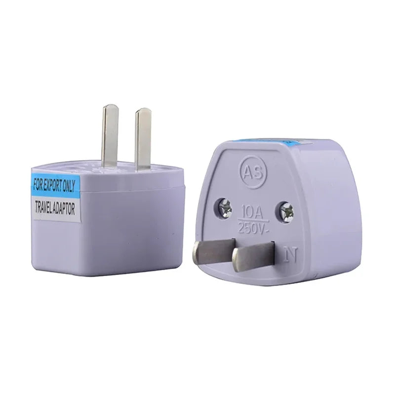 1PC Universal US UK AU to EU Plug Adapter - USA/Europe Travel Converter