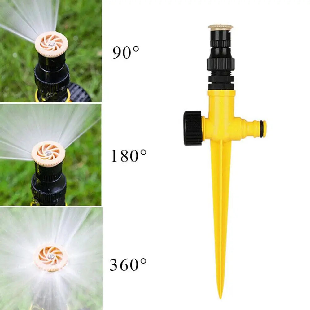 Garden Sprinkler 360° Rotation Irrigation Watering System Automatic Agriculture Lawn
