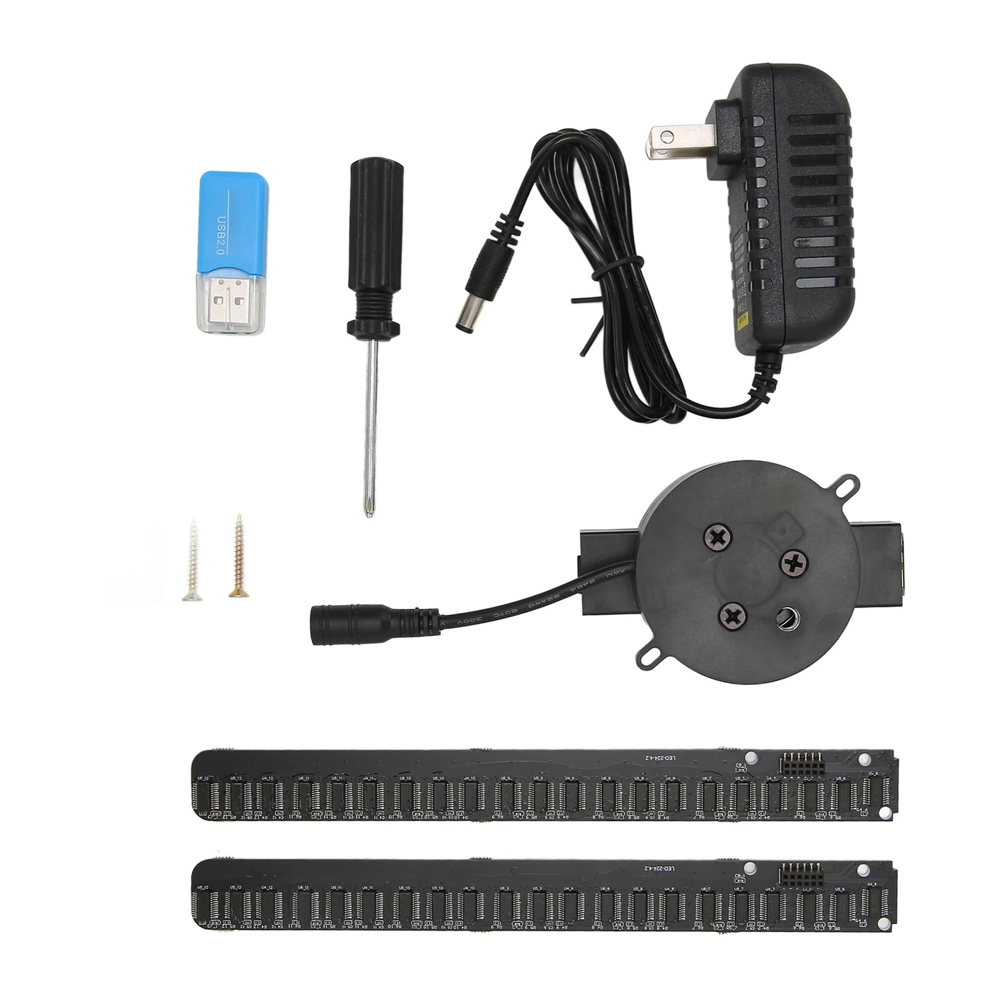 3D Hologram Fan Projector 42cm LED Display Unique Visual Effect