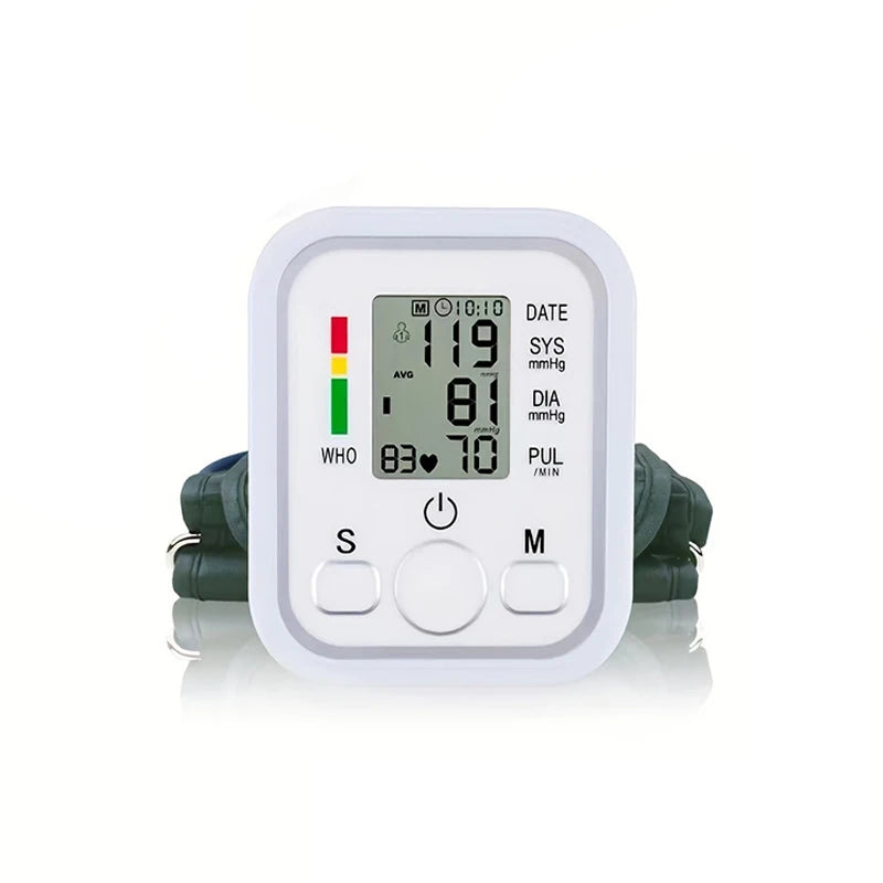2025 Digital Automatic Blood Pressure Monitor Upper Arm BP Machine Heart Rate UK