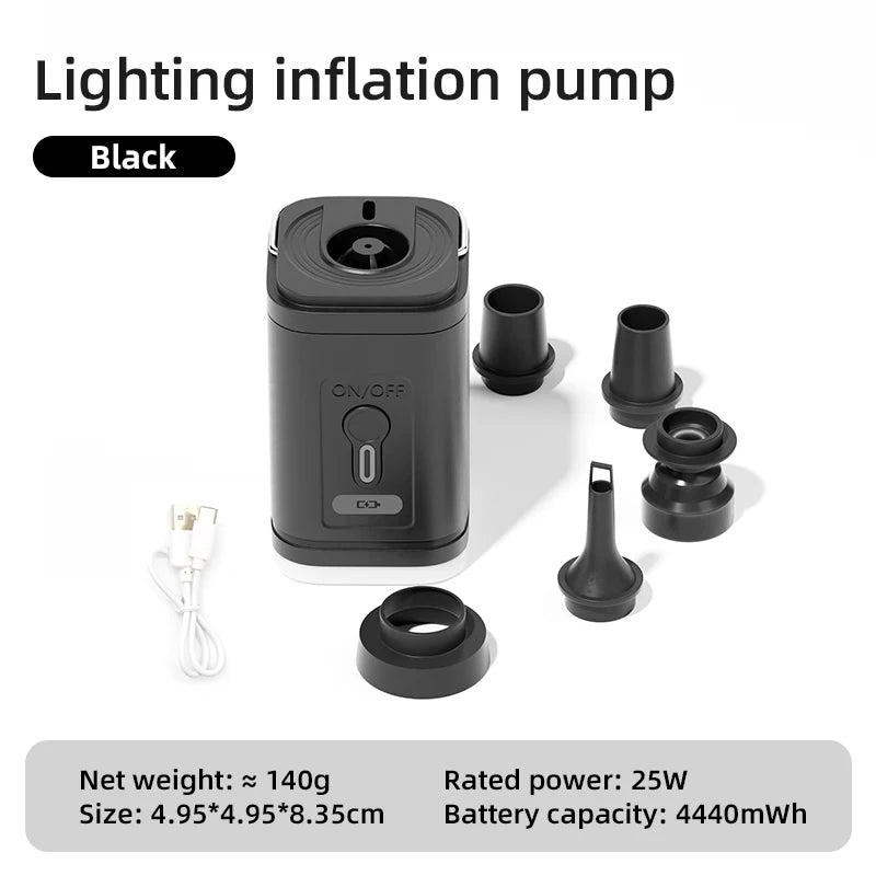Wireless Mini Air Pump - Portable Outdoor Inflation Compressor for Pads