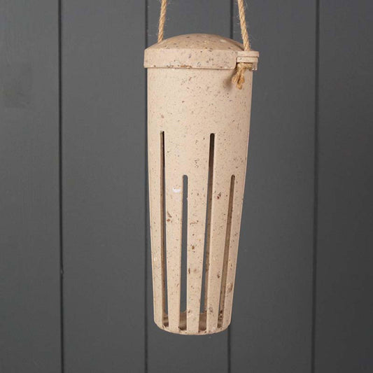 Coffee Earthy Peanut Feeder Premium Bird Feeder for Wild Birds