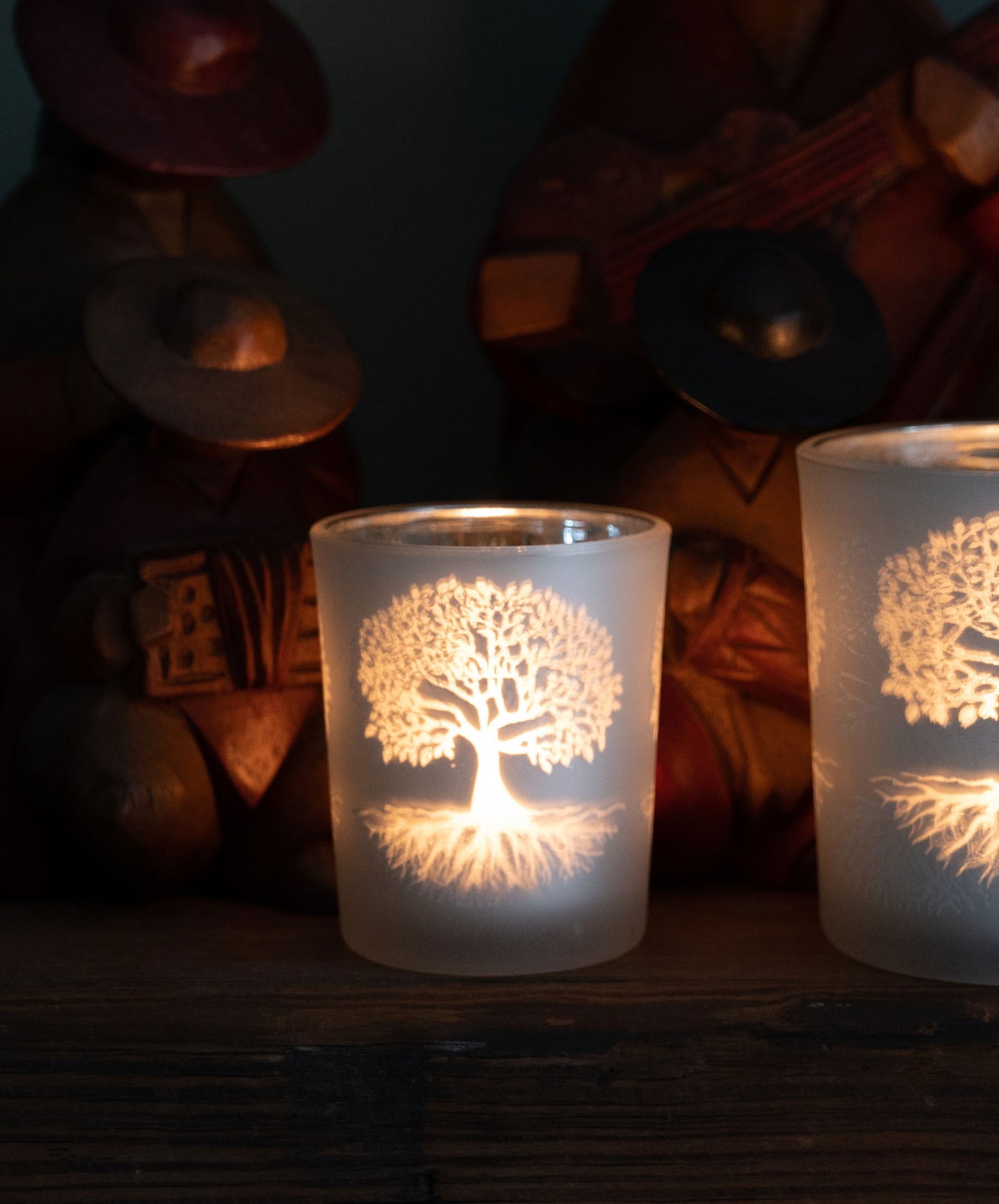 Tree of Life Tealight Holder Decorative Candle Holder for Home Decor