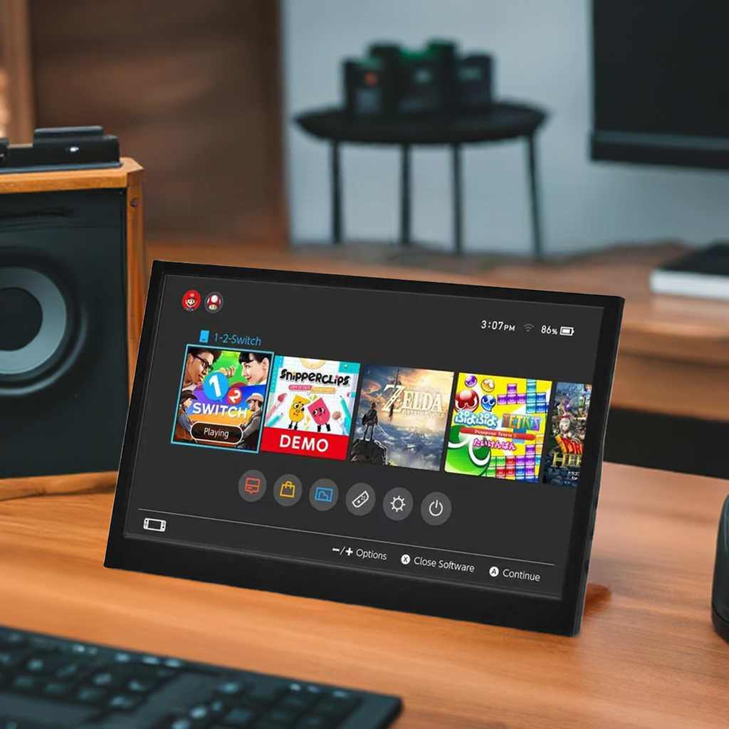 11.6 inch Portable Monitor 1366X768 LCD 4K Display TFT Gaming Monitor For PC